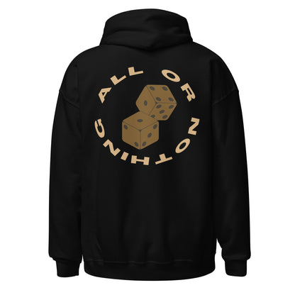 "ALL OR NOTHING" BLACK HOODIE