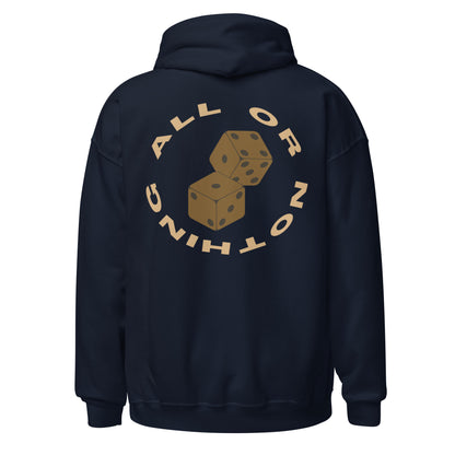 "ALL OR NOTHING" NAVY HOODIE